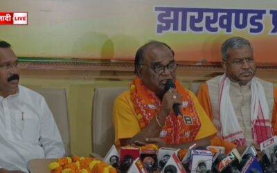 हेमंत को दूसरा झटका, लोबिन हेंब्रम भी भाजपा में हुए शामिल।