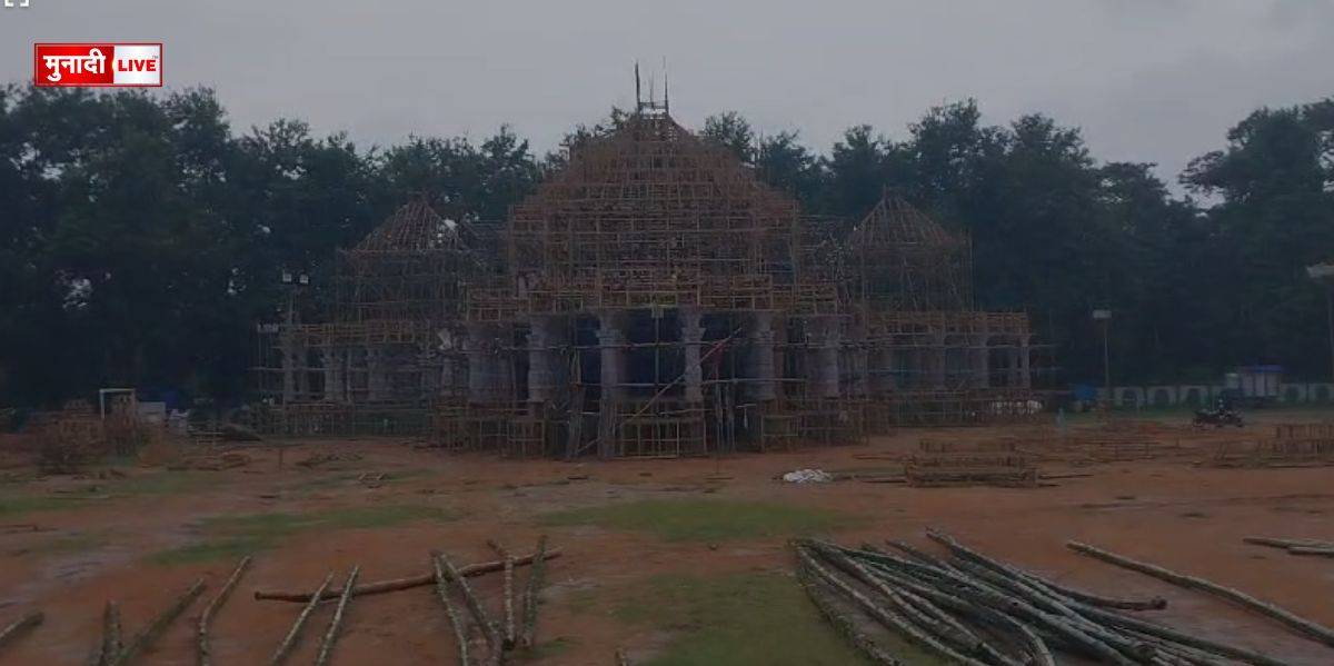 प्रशासन चाहे जितने FIR करें, राम मंदिर प्रारूप के तर्ज पर पंडाल निर्माण होकर रहेगा : संजय सेठ 1 रांची दुर्गा पूजा पंडाल