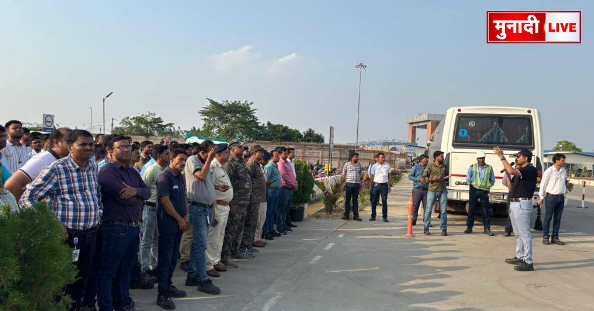 mock drill adani power