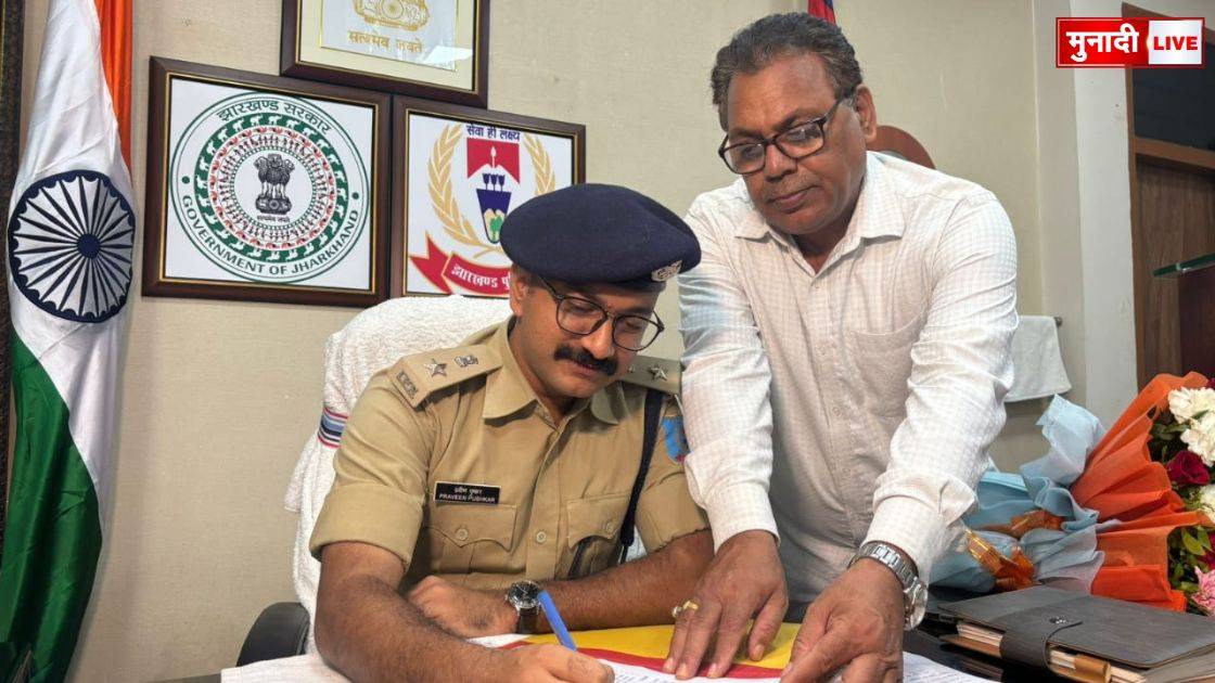Praveen Pushkar Ranchi SP