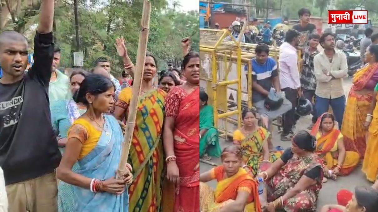रांची मोराबादी बुलडोज़र