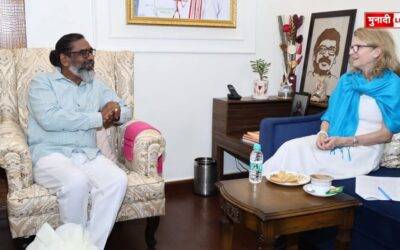 हेमन्त सोरेन यूनिसेफ बैठक
