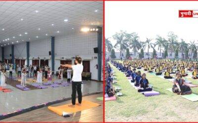 सरला बिरला पब्लिक स्कूल योग दिवस