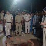 भोजपुर पुलिस फायरिंग शराब छापेमारी