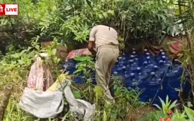 नकली शराब फैक्ट्री भंडाफोड़