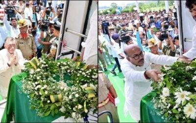शिबू सोरेन को अंतिम श्रद्धांजलि