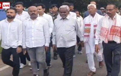 Champai Soren reached Nagdi