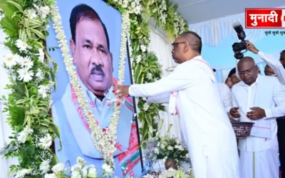 Chief Minister Hemant Soren paid emotional tribute