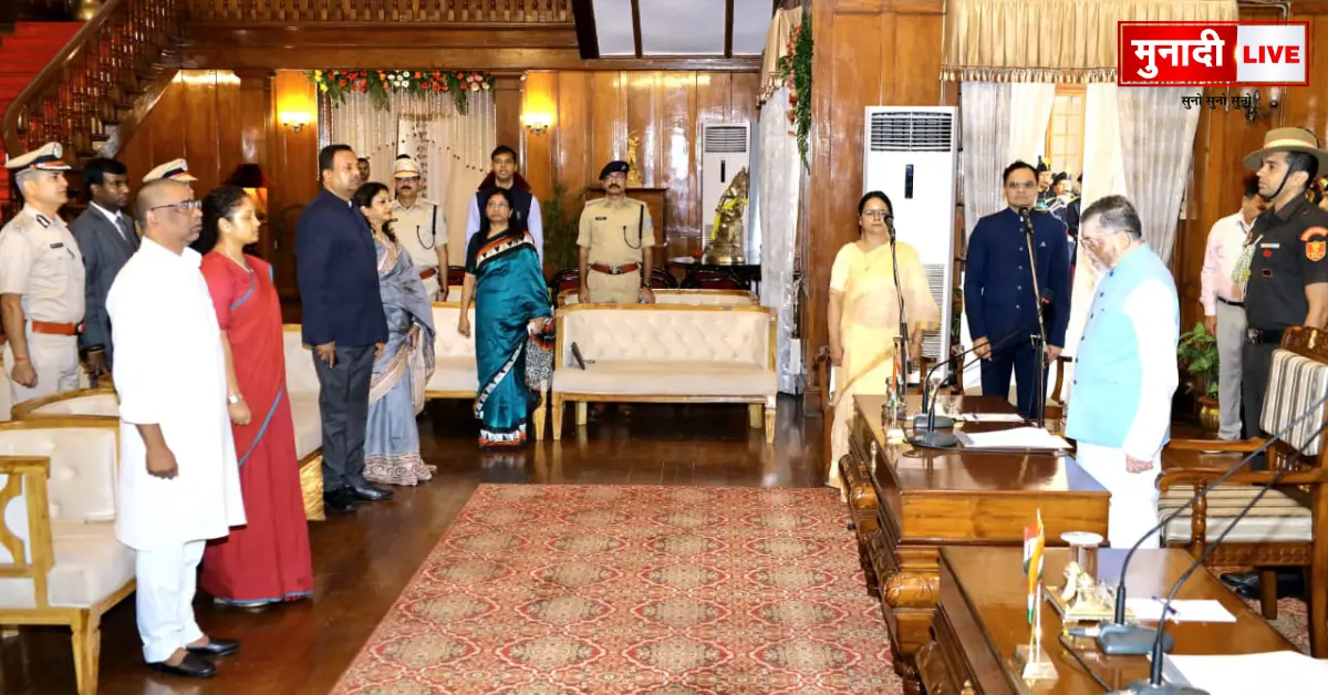 न्यायमूर्ति नवनीत कुमार बने झारखंड विद्युत नियामक आयोग के अध्यक्ष, राज्यपाल ने दिलाई शपथ 1 Justice Navneet Kumar took charge