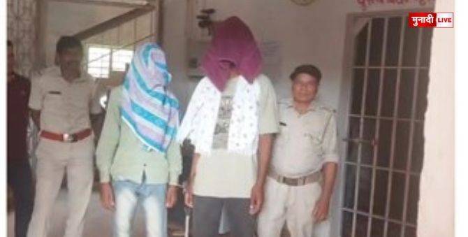 बेड़ो में जंगल से अपराधियों की गिरफ्तारी, पुलिस ने बरामद किया हथियार और चोरी की पांच बाइक 1 दो अपराधी गिरफ्तार