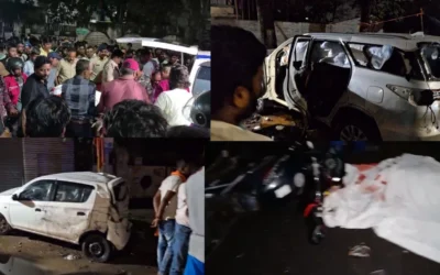 बीजेपी ऑफिस के पास फॉर्चूनर की टक्कर से बच्ची समेत 3 की मौत, रांची में ट्रैफिक व्यवस्था पर उठे सवाल रांची सड़क हादसा