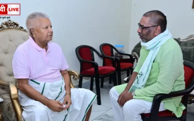 CM reached Rabri Devi's residence in Patna