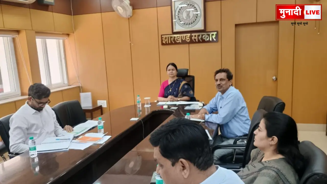 Instruction of Chief Secretary of Jharkhand