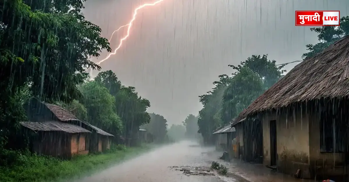 Jharkhand Weather Alert Rain Thunderstorm 14 September