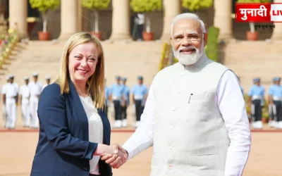 PM Modi Georgia Meloni phone conversation