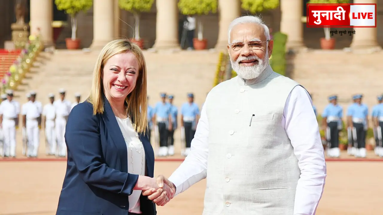 PM Modi Georgia Meloni phone conversation