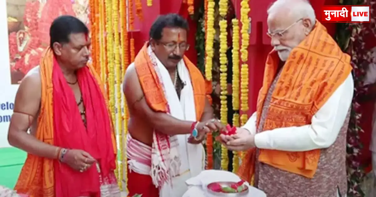 PM Modi Tripura Sundari Temple