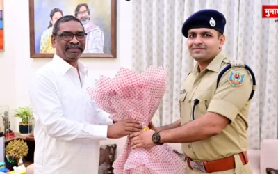 Ranchi Police Officers Meet Chief Minister