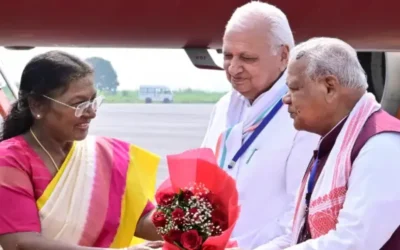 राष्ट्रपति द्रौपदी मुर्मू ने गया के विष्णुपद मंदिर में किया पिंडदान