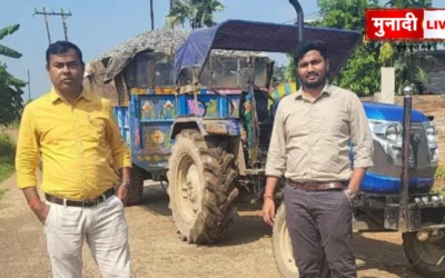 Pakur Illegal Stone Transportation Action