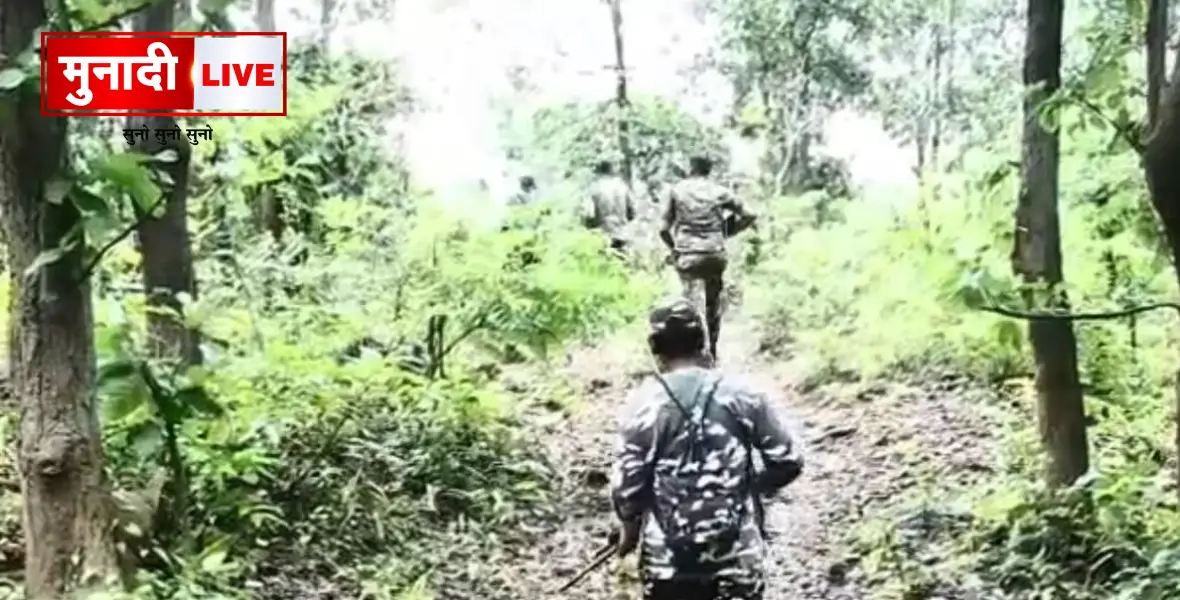 Saranda forest Naxal encounter