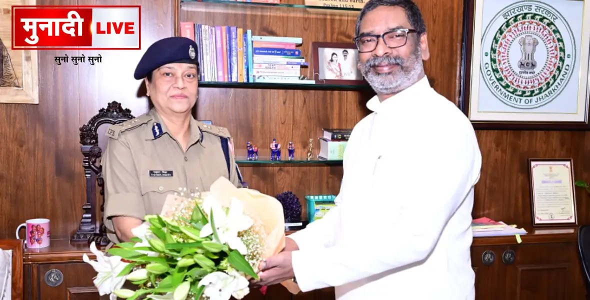 Tadasha Mishra DGP Jharkhand
