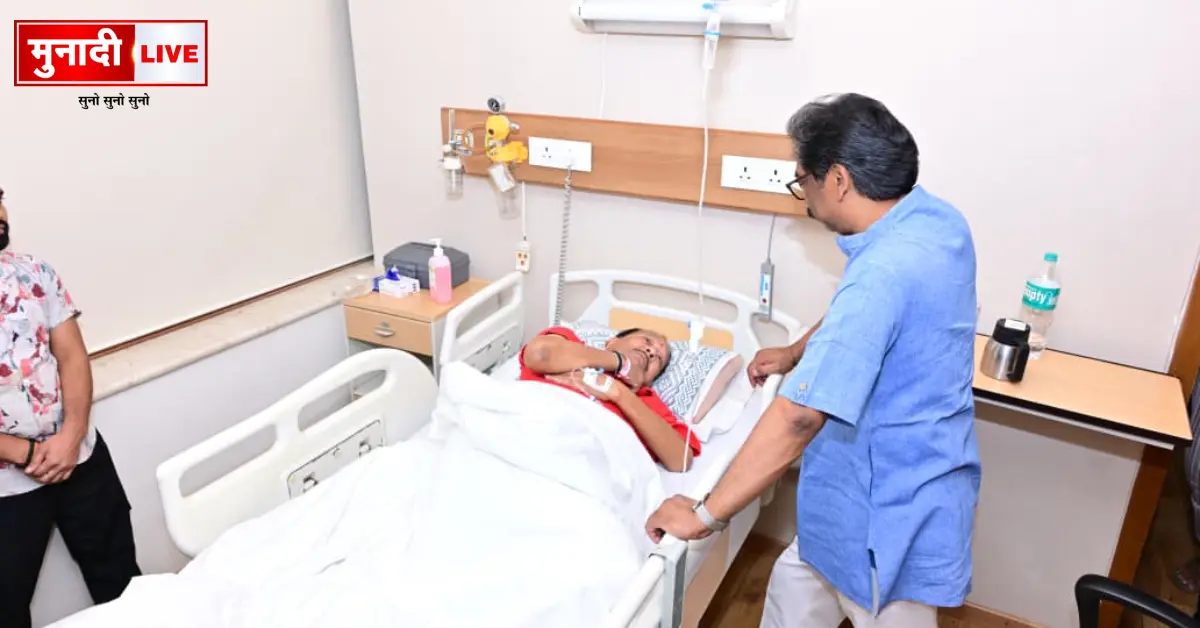 Hemant Soren Hospital Visit