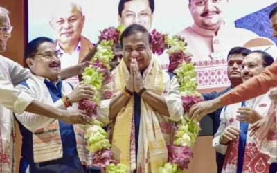 Homanta biswa sarma oath-taking