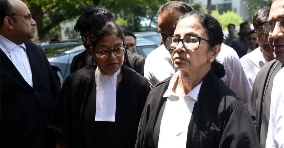 Mamata Banerjee Lawyer Dress