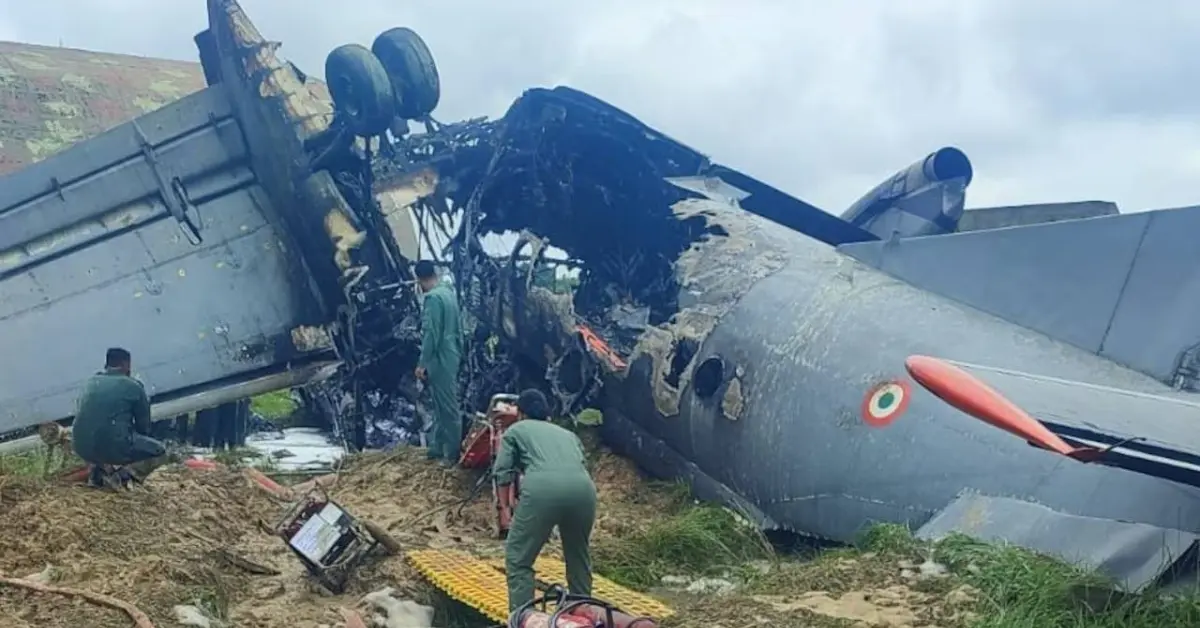 AN-32 aircraft crash