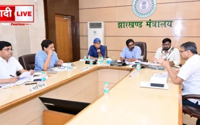 Hemant Soren Review Meeting