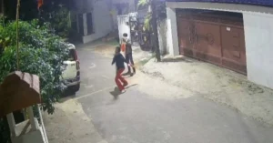 Petrol bomb attack