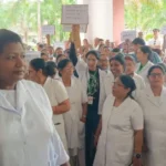 RIMS Ranchi Protest