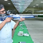 Hemant Soren Shooting Range Inspection