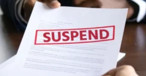 Sanjay Kumar Jha Suspended
