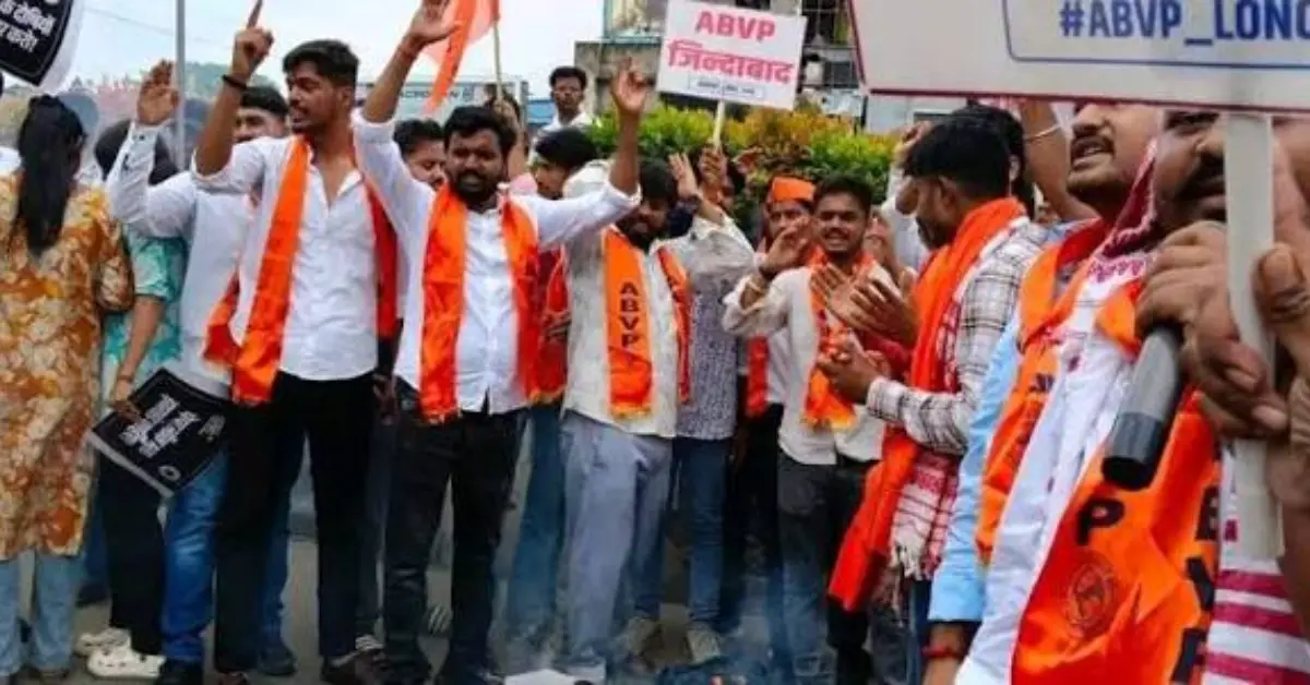 ABVP March Ranchi