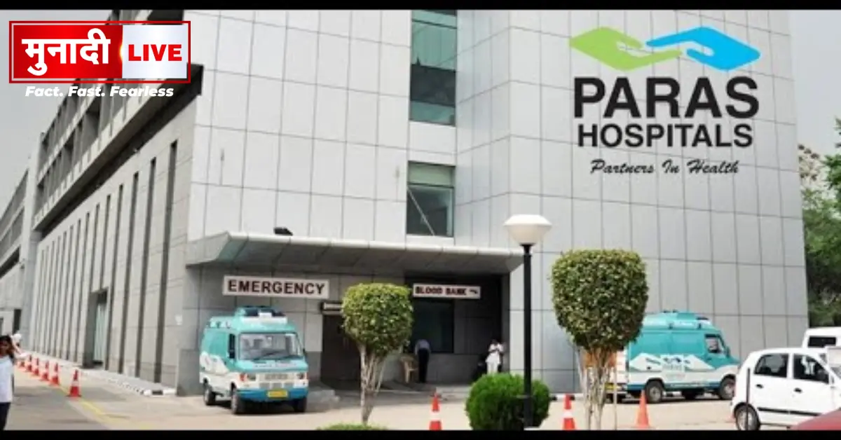 Death of a girl child at Paras Hospital