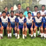 Gumla girls Subroto Cup champions