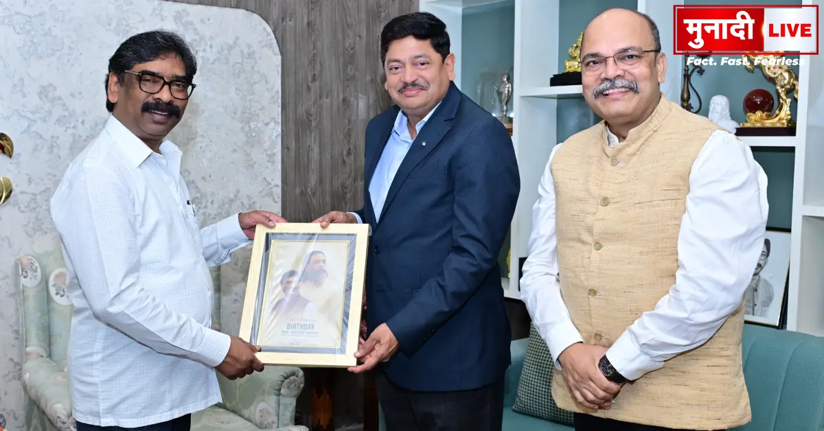 Hemant Soren Tata Steel meeting