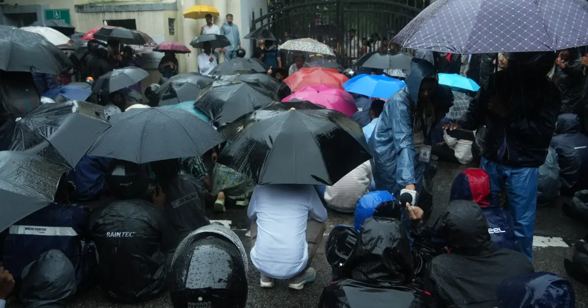 JSSC cgl Protest