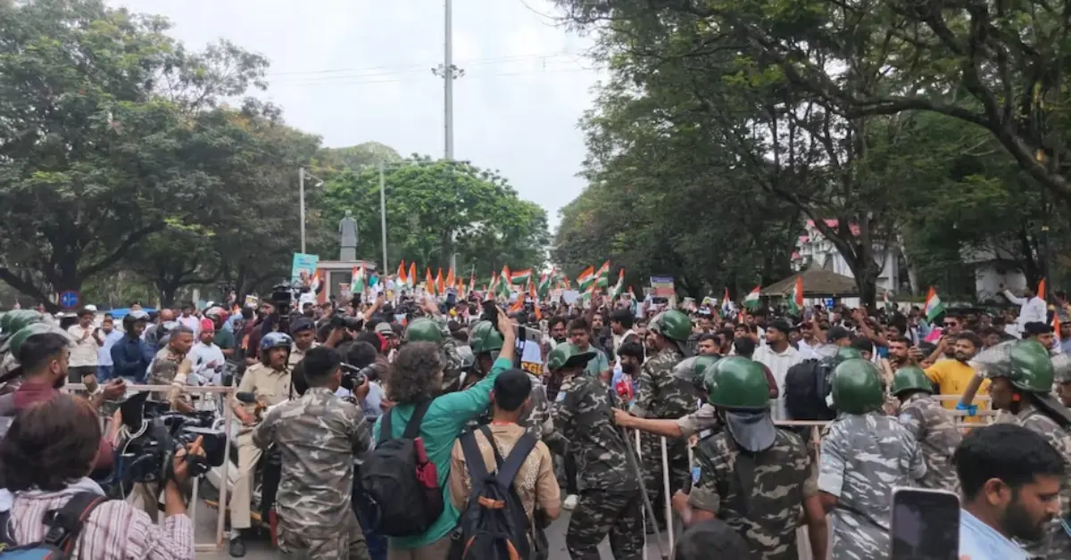 Ranchi Protest Permission