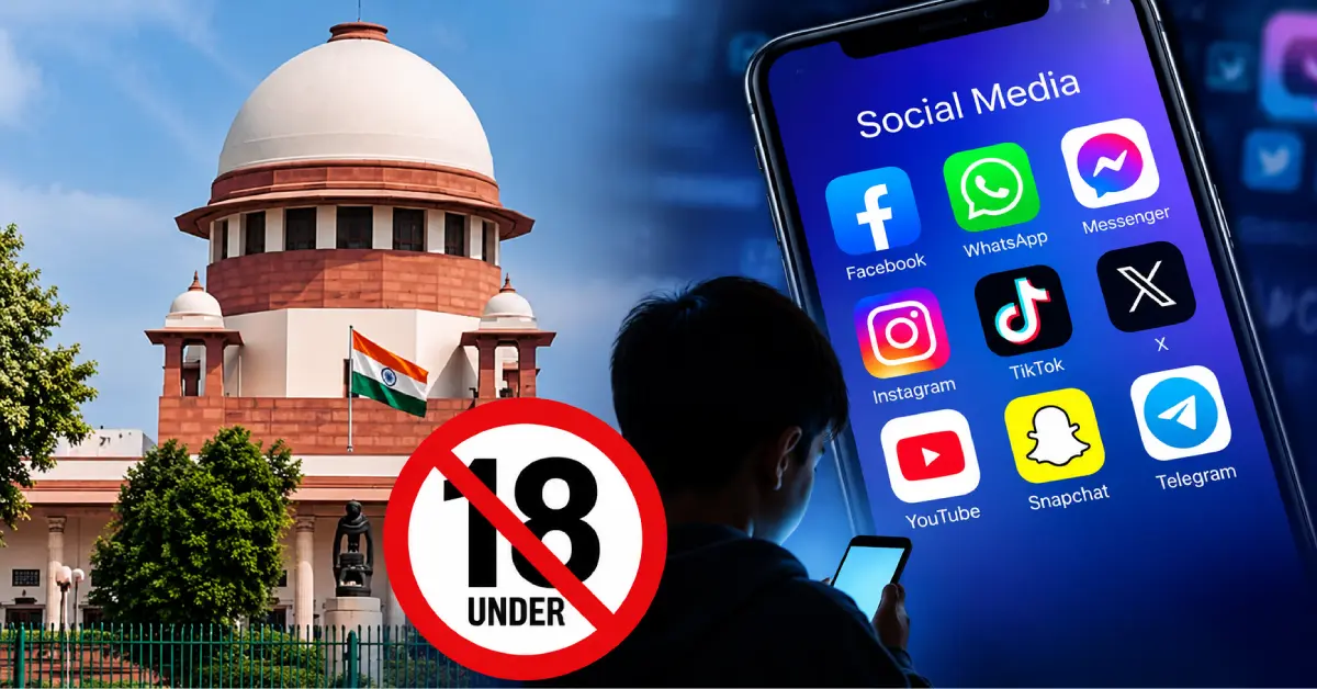Age limit for children on social media