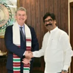 Hemant Soren Bernard Lynch Meeting