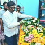 Hemant Soren tribute to Vimla Pradhan