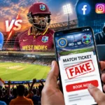 India West Indies match fake tickets