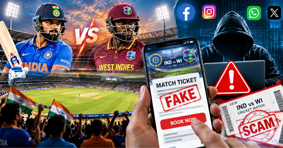 India West Indies match fake tickets