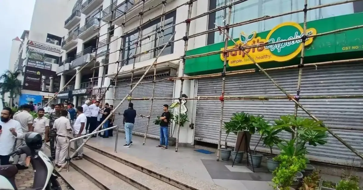 Jamshedpur Udupi Restaurant Firing