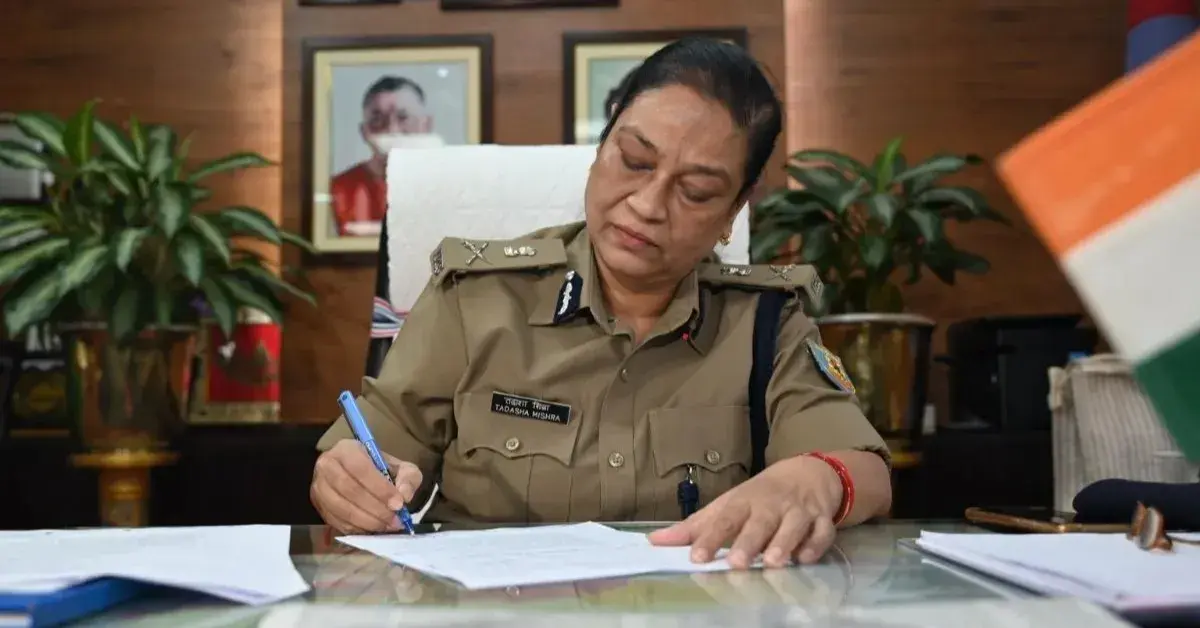 Jharkhand DGP Tadasha Mishra