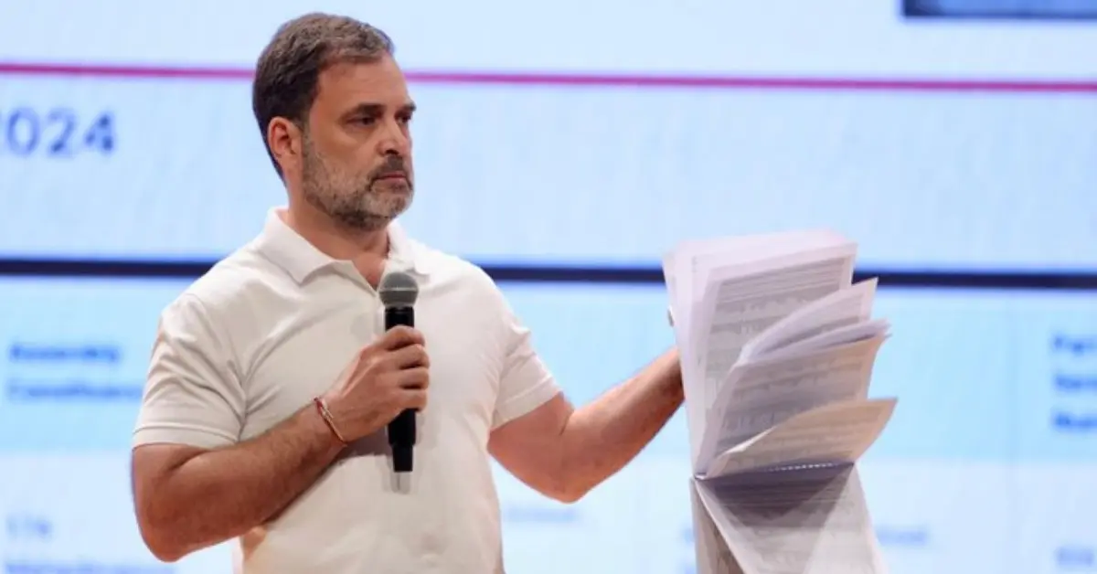 Rahul Gandhi press conference