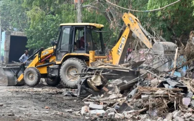 Ranchi settlement bulldozer action
